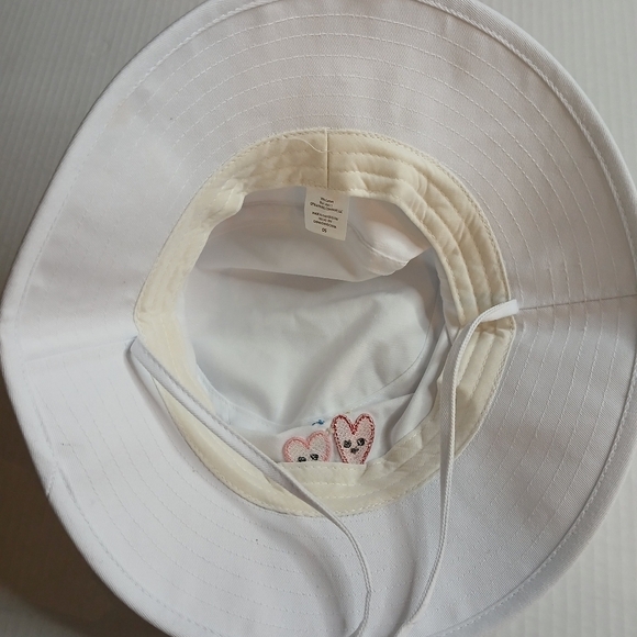 CPTN Apparel Bucket Hat/ Soul Mates/ Embroidered 100% Cotton White Canvas - Picture 9 of 12